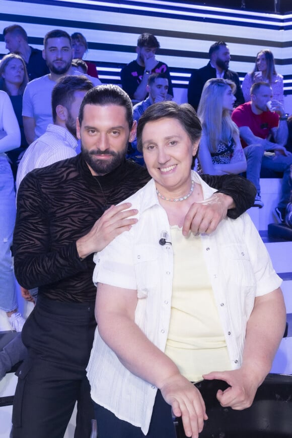 Exclusif - Hugo Manos, Danielle Moreau - Enregistrement de l'émission "TPMP (Touche Pas à Mon Poste)", présentée par C.Hanouna et diffusée en direct sur C8 le 21 avril 2022 © Jack Tribeca / Bestimage