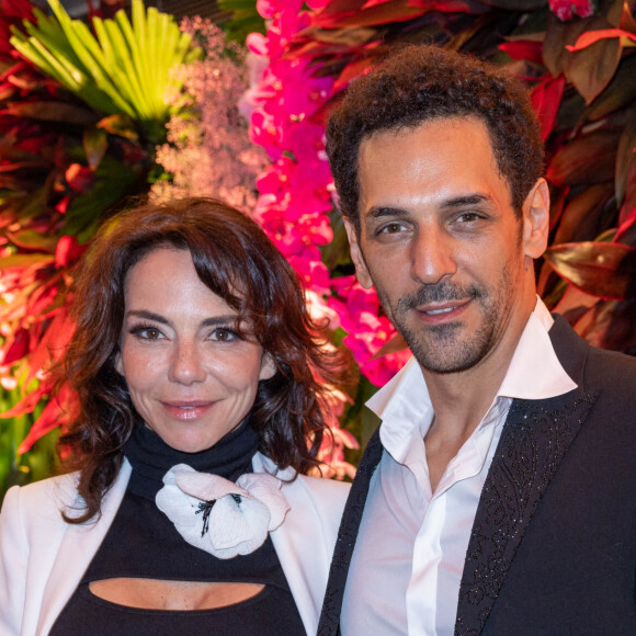 Exclusif - Tomer Sisley et sa femme Sandra Sisley - L'association "Children of Africa" dont Madame Dominique Ouattara (Première dame de Côte d'Ivoire) est présidente organise le dîner de gala sur le thème Africa is the Future à Abidjan donné au profit de la création d'un foyer d'accueil pour les femmes victimes de violences et la reconstruction de la Case des Enfants. Hotel Sofitel Ivoire à Abidjan le 11 mars 2022 © Olivier Borde / Bestimage