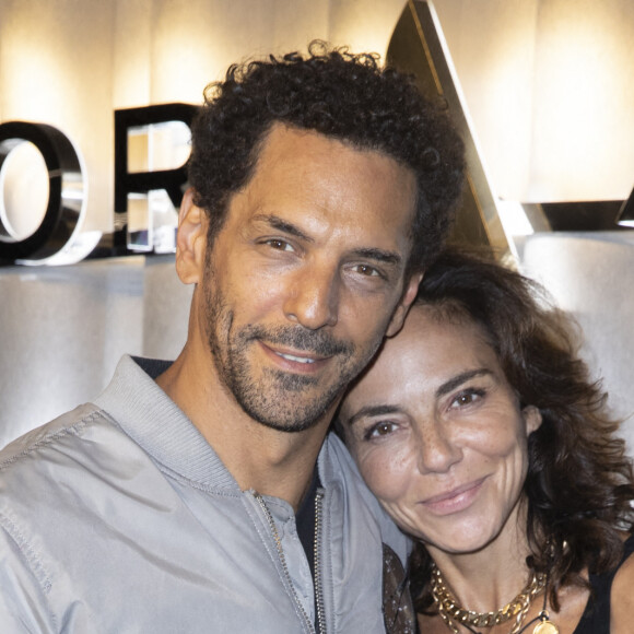Exclusif - Tomer Sisley et sa femme Sandra - Arrivées au concert hommage à Johnny Hallyday "Que je t'aime" à l'AccorHotels Arena Paris Bercy à Paris. Le 14 septembre 2021 © Borde-Jacovides-Moreau / Bestimage 