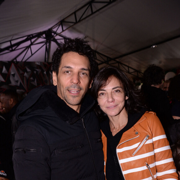Exclusif - Tomer Sisley et sa femme Sandra Sisley au premier goûter des étoiles au profit de l'association AMSAK à l'Orangerie au Jardin d'acclimatation à Paris, France, le 1er mars 2020. © Rachid Bellak/Bestimage