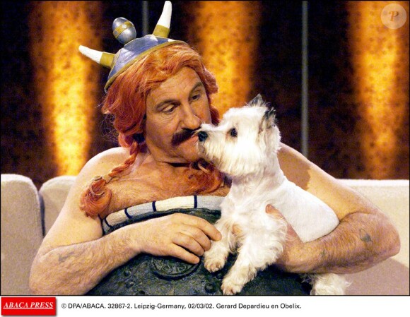Gerard Depardieu dans Asterix
