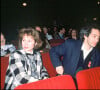 Nathalie Baye et Michel Berger à la générale de la pièce de théâtre "Dandin" en 1988