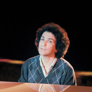 Michel Berger sur scène en 1987