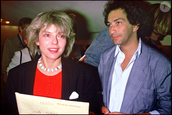 France Gall et Michel Berger au théâtre en 1986