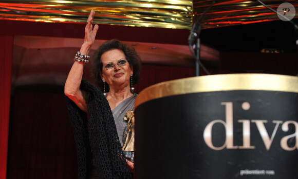 Claudia Cardinale lors des DIVA Awards à Munich le 26 janvier 2010