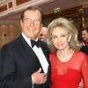 Roger Moore et sa femme Kristina Tholstrup lors des DIVA Awards à Munich le 26 janvier 2010