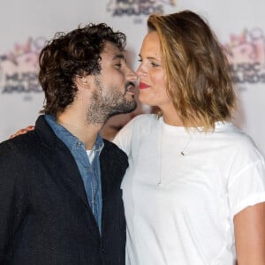 Naissance - Laure Manaudou est maman pour la troisième fois d'un petit garçon - Mariage - Laure Manaudou et Jérémy Frérot se sont mariés - Laure Manaudou et son compagnon Jérémy Frérot - Arrivées à la 17ème cérémonie des NRJ Music Awards 2015 au Palais des Festivals à Cannes, le 7 novembre 2015. 