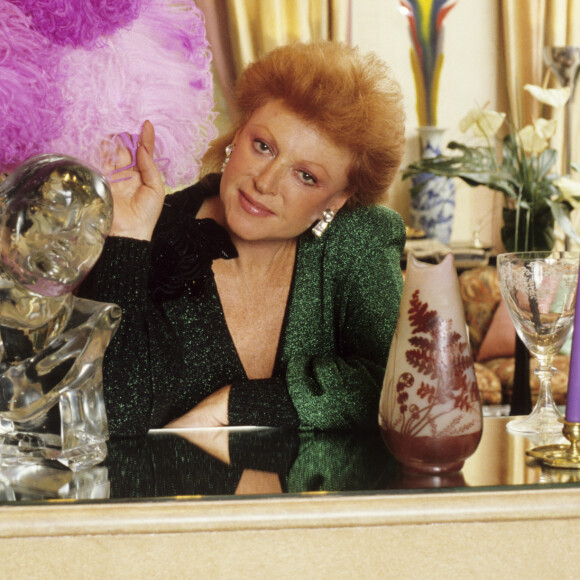 Archives - Rendez-vous avec la chanteuse Régine à l'hôtel La Mamounia, à Marrakech au Maroc. Mai 1985. © Alain Canu via Bestimage