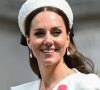 Le prince William et Catherine (Kate) Middleton ont assisté à un service à l'abbaye de Westminster commémorant l'Anzac Day à Londres, le 25 avril 2022.