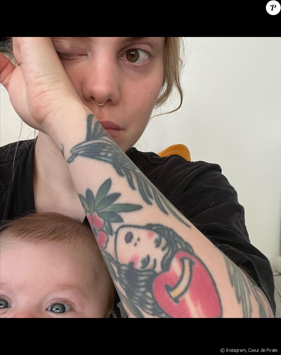 Coeur de Pirate sur Instagram. Le 2 mai 2022.