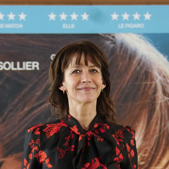 Sophie Marceau au photocall du film "Tout s'est bien passé" à l'hôtel "Barcelo Torre" à Madrid, le 27 janvier 2022. 