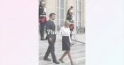 Brigitte Macron impeccable à l'Elysée : sa fine silhouette sublimée par sa robe Vuitton et ses talons aiguilles