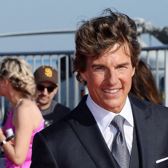 Tom Cruise - Première du film "Top Gun : Maverick" au musée de l'USS Midway à San Diego en Californie. Le 4 mai 2022 