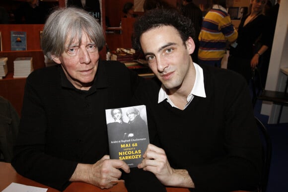 André et Raphaël Glucksmann lors du salon du livre 2008