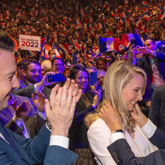 Marion Maréchal - Meeting d'Eric Zemmour, candidat à l'élection présidentielle, au Zénith de Toulon le 6 mars 2022