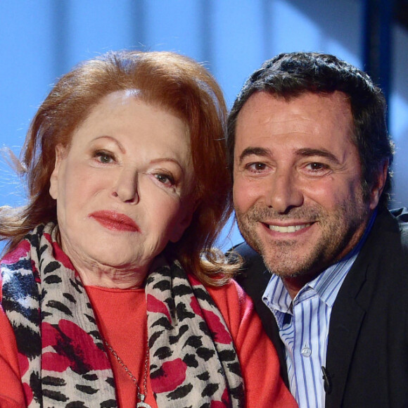 Exclusif - La chanteuse Régine lors de l'enregistrement de l'émission "Animaux Stars", présentée par Bernard Montiel à Paris. Le 20 janvier 2016. Suite au décès de la chanteuse survenu le dimanche 1er mai 2022, l'émission sera rediffusée le 7 mai à 17h30 sur la chaine Animaux TV