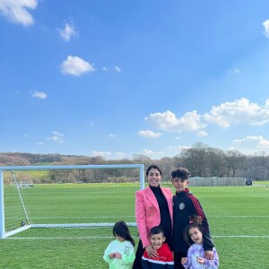 Georgina Rodriguez et Cristiano Ronaldo en famille sur Instagram