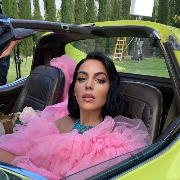 Georgina Rodriguez et Cristiano Ronaldo en famille sur Instagram