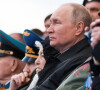 Le président russe Vladimir Poutine assiste à la parade du Jour de la Victoire, marquant le 77e anniversaire de la victoire des Alliés pendant la Seconde Guerre mondiale à Moscou.