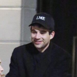Exclusif - Ashley Olsen et son compagnon Louis Eisner lors d'une sortie nocturne à New York le 13 janvier 2019.
