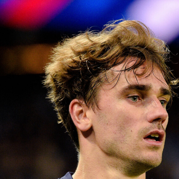 Antoine Griezmann (7 - France) lors du match de football de qualification pour la Coupe du monde 2022 entre la France et le Kazakhstan au stade Parc des Princes à Paris, France, le 13 novembre 2021. La France a gagné 8-0. © Federico Pestellini/Panoramic/Bestimage