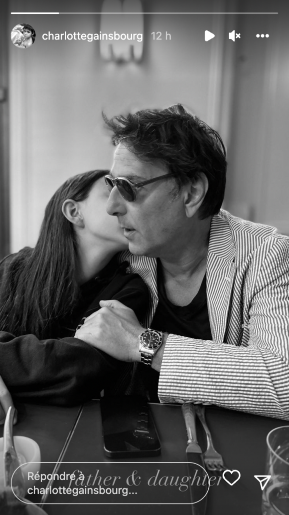 Yvan Attal et sa fille Jo : rare moment de complicité partagé par Charlotte Gainsbourg