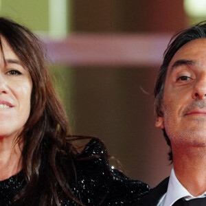 Charlotte Gainsbourg, Yvan Attal à la première de "Les Choses Humaines" au 78ème Festival International du Film de Venise (Mostra), le 9 septembre 2021.