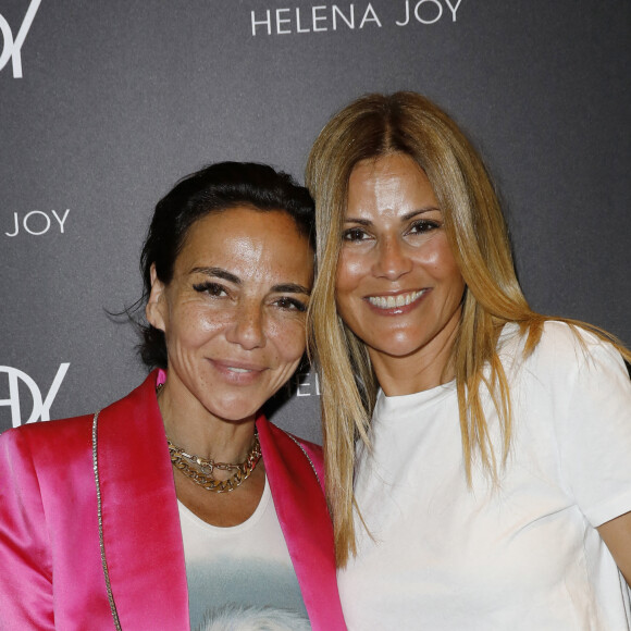 Sandra Sisley, Cécile Siméone - Cocktail dînatoire pour la marque de Joaillerie Helena Joy à l' hôtel Brach à Paris le 11 mai 2022. © Marc Ausset-Lacroix/Bestimage 