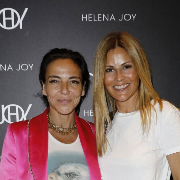 Sandra Sisley, Cécile Siméone - Cocktail dînatoire pour la marque de Joaillerie Helena Joy à l' hôtel Brach à Paris le 11 mai 2022. © Marc Ausset-Lacroix/Bestimage 