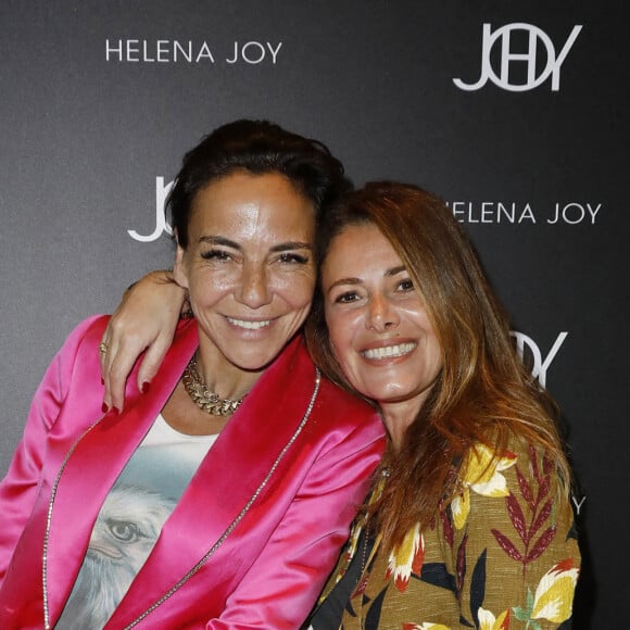 Sandra Sisley, Elsa Fayer - Cocktail dînatoire pour la marque de Joaillerie Helena Joy à l' hôtel Brach à Paris le 11 mai 2022. © Marc Ausset-Lacroix/Bestimage 