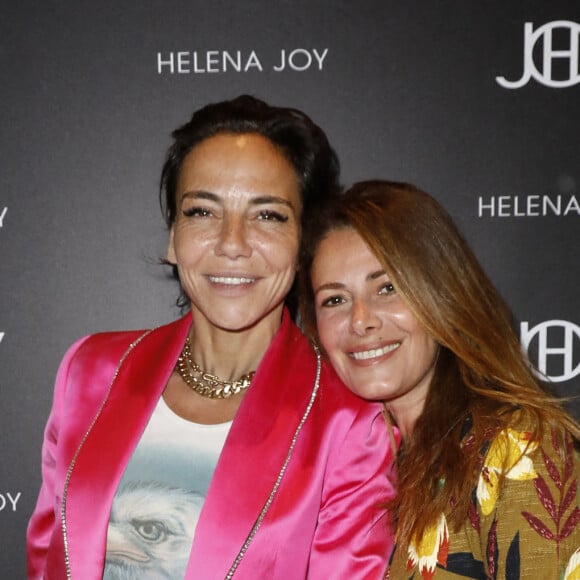 Sandra Sisley, Elsa Fayer - Cocktail dînatoire pour la marque de Joaillerie Helena Joy à l' hôtel Brach à Paris le 11 mai 2022. © Marc Ausset-Lacroix/Bestimage 