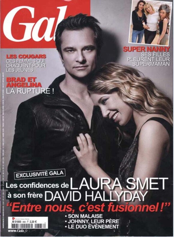 David Hallyday et Laura Smet en couverture de Gala, janvier 2010 !