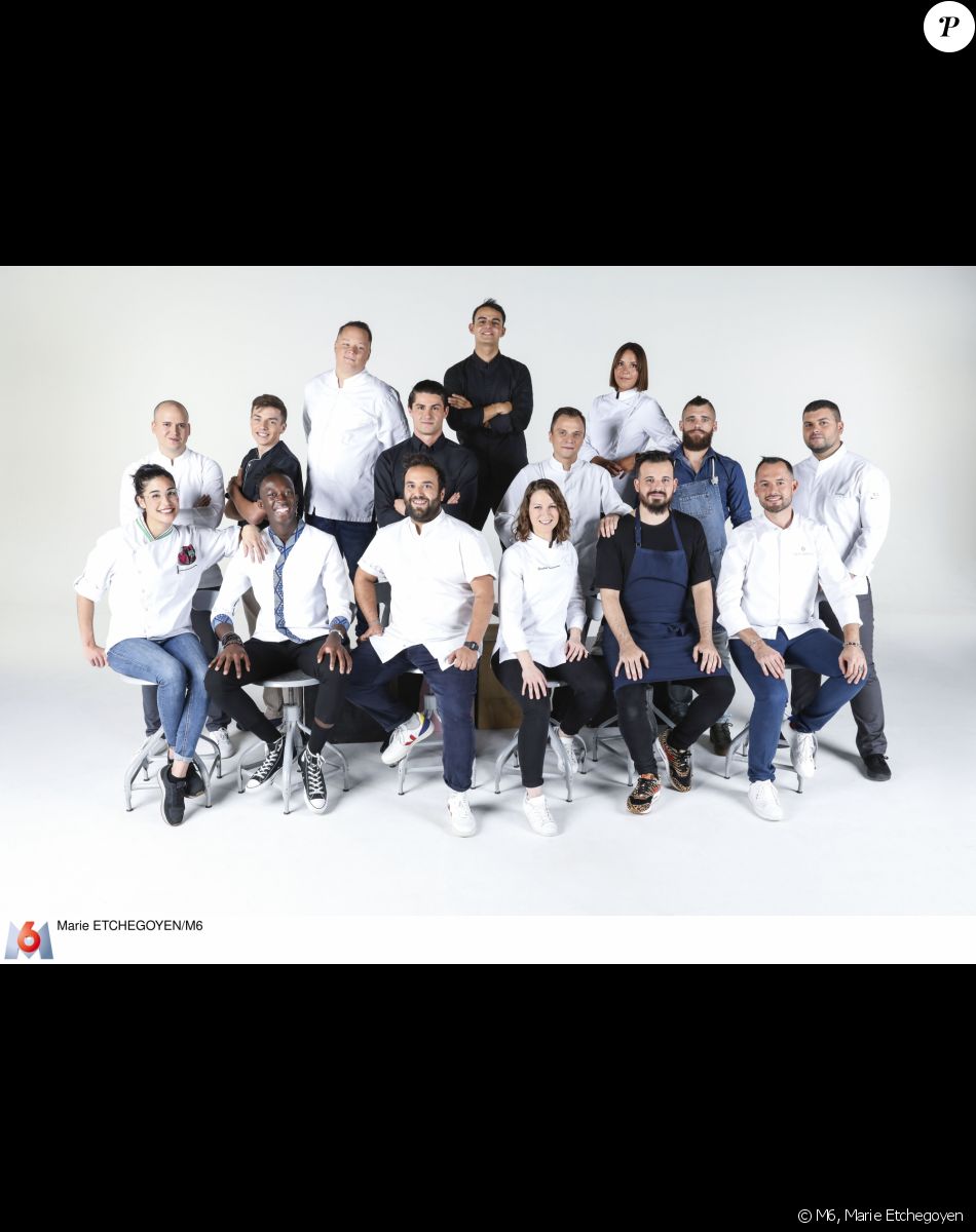 Les candidats de "Top Chef" l'année dernière, photo officielle.