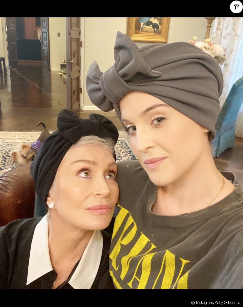 Kelly Osbourne et sa mère Sharon Osbourne. Mai 2020.