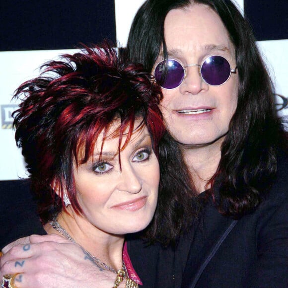 Sharon et Ozzy Osbourne au Download festival à Londres le 8 février 2005.
