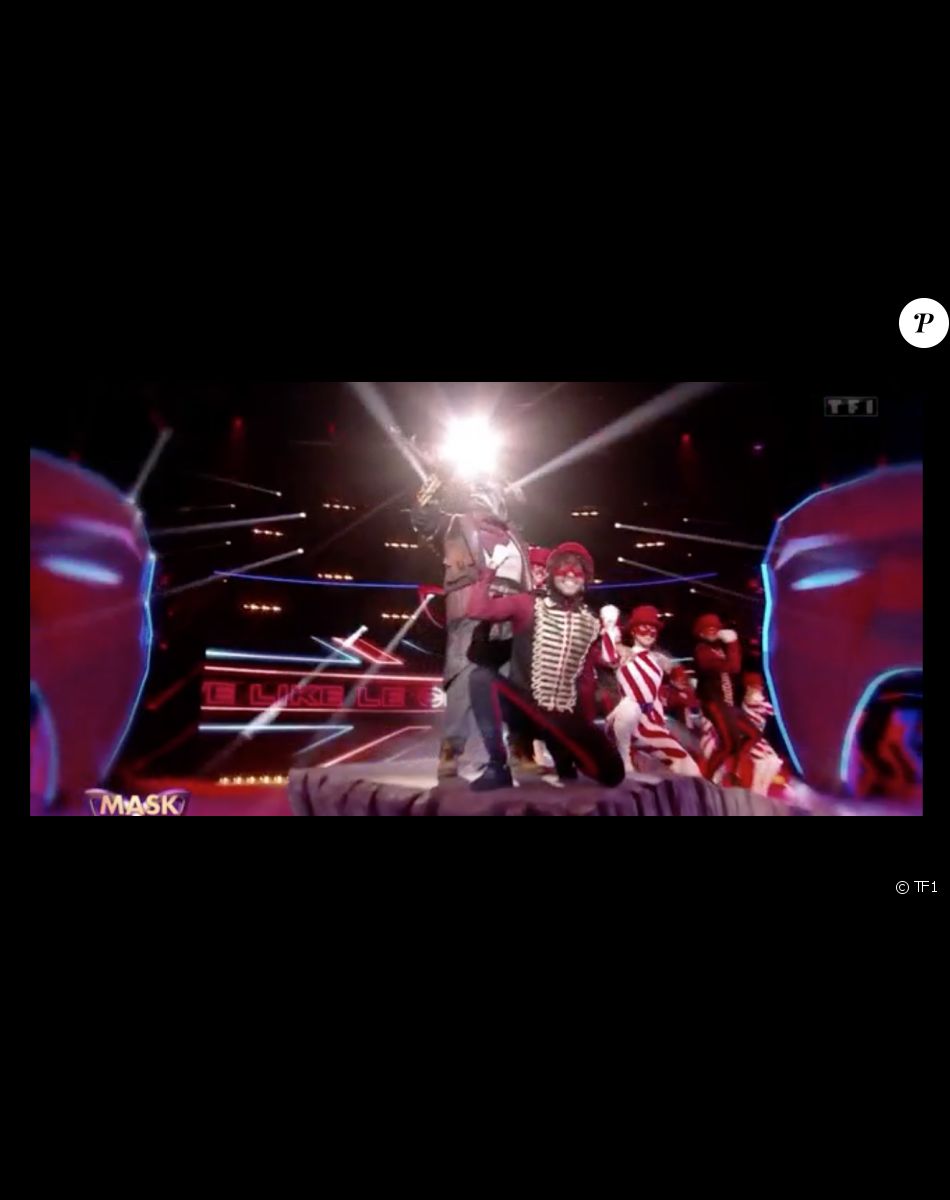 Le Cerf lors de l'émision "Mask Singer 2022" sur TF1