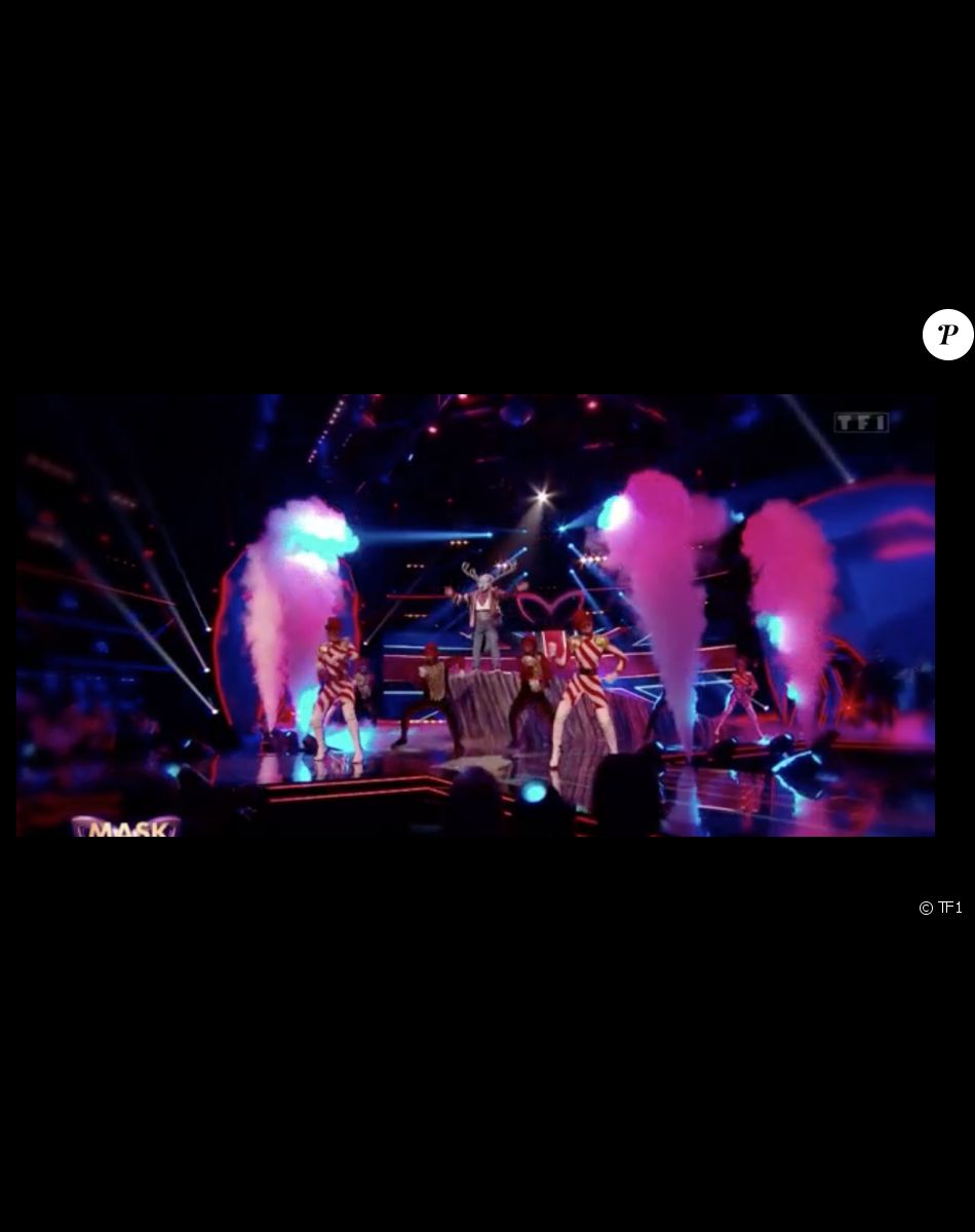 Le Cerf lors de l'émision "Mask Singer 2022" sur TF1