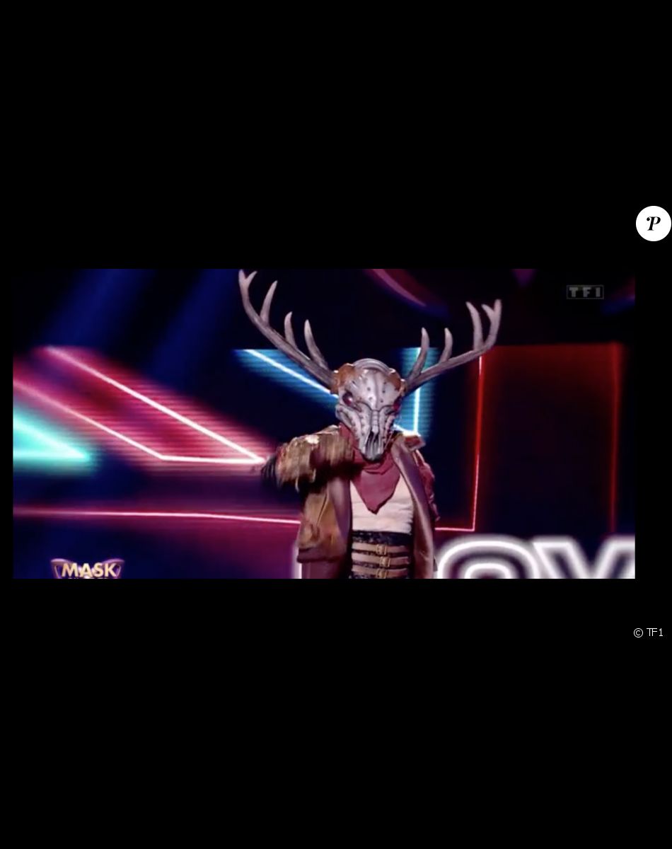 Le Cerf lors de l'émision "Mask Singer 2022" sur TF1