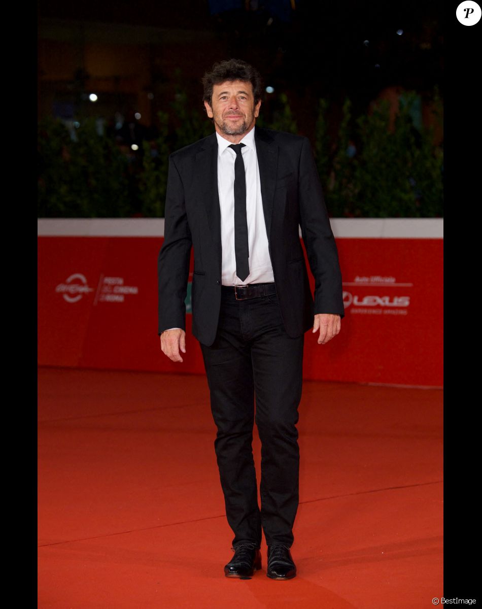 Patrick Bruel - Première du film "Promises" lors du 16ème Festival International du film de Rome le 17 octobre 2021.