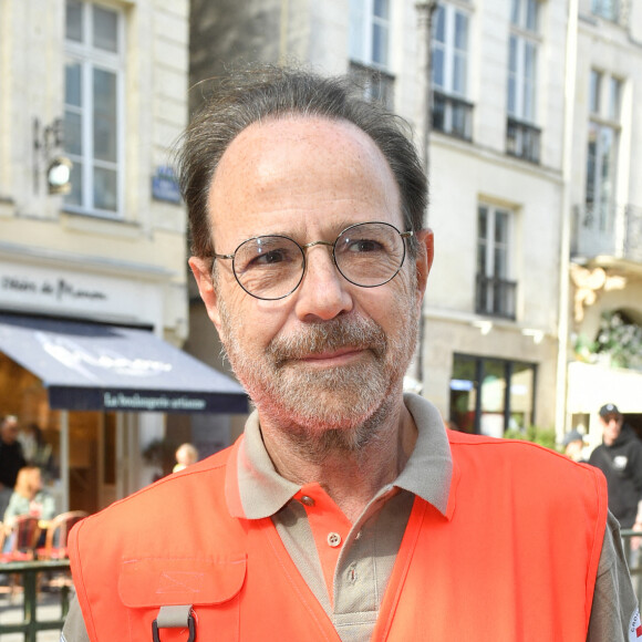 lors du lancement de la semaine de la grande quête nationale de la Croix-Rouge sur la place de la Bastille à Paris, France, le 14 mai 2022. © Veeren/Bestimage 
