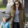 Liv Tyler et son fils Milo à West Hollywood, le 29 janvier 2010