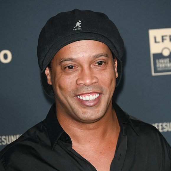 Ronaldinho - Photocall de la cérémonie des Trophées UNFP 2022 au Pavillon Gabriel à Paris le 15 mai 2022. © Coadic Guirec/Bestimage