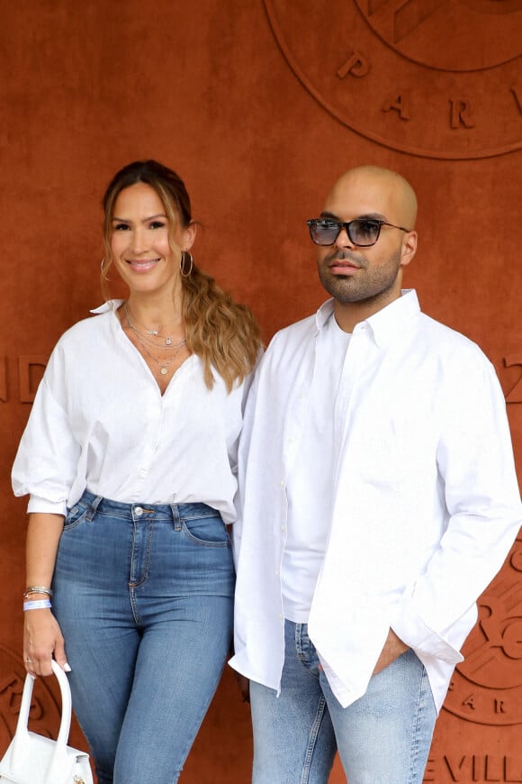 Vitaa et Saïd Boussif au village des Internationaux de France de tennis de Roland Garros à Paris © Dominique Jacovides / Bestimage 