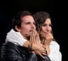 Laury Thilleman et son mari Juan Arbelaez - Enregistrement de l'émission "La Chanson secrète 9" à la Seine musicale à Paris. © Gaffiot-Moreau / Bestimage