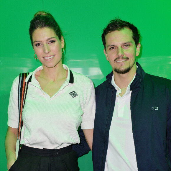 Laury Thilleman (Miss France 2011) et son compagnon le chef cuisinier Juan Arbelaez - Photocall du défilé de mode Prêt-à-Porter automne-hiver 2019/2020 "Lacoste" à Paris. Le 5 mars 2019 © Veeren-CVS / Bestimage