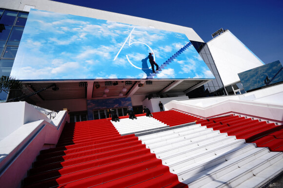 Illustration du Palais des Festivals lors du 75ème Festival International du Film de Cannes, le 17 mai 2022. 