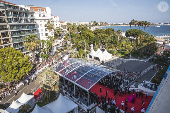 Illustration - Cérémonie d'ouverture du 75ème Festival International du Film de Cannes. Le 17 mai 2022 © Pool / Bestimage 