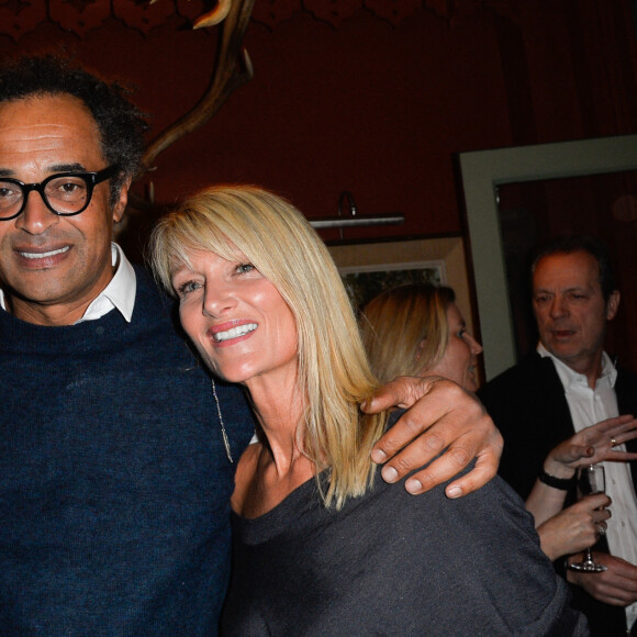 Marie-José Pérec, Yannick Noah et sa compagne Isabelle Camus - Soirée de gala des 20 ans de l'association "Fête le Mur" de Yannick Noah au Chalet des Iles à Paris le 9 novembre 2016. © Coadic Guirec/Bestimage