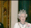 Le président Lula et sa femme Marisa avec la reine d'Angleterre Elizabeth II et le duc d'Edimbourg à Buckingham Palace à Londres en 2006