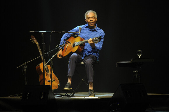 Gilberto Gil en concert à Padua en Italie, le 6 novembre 2014